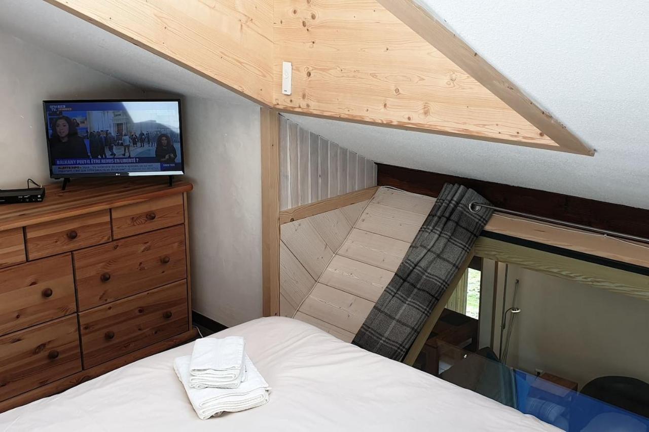 Apartamento Les Grands Balcons De L'Etale Manigod Exterior foto